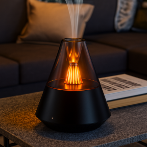 Volcanic Glow Flame Humidifier